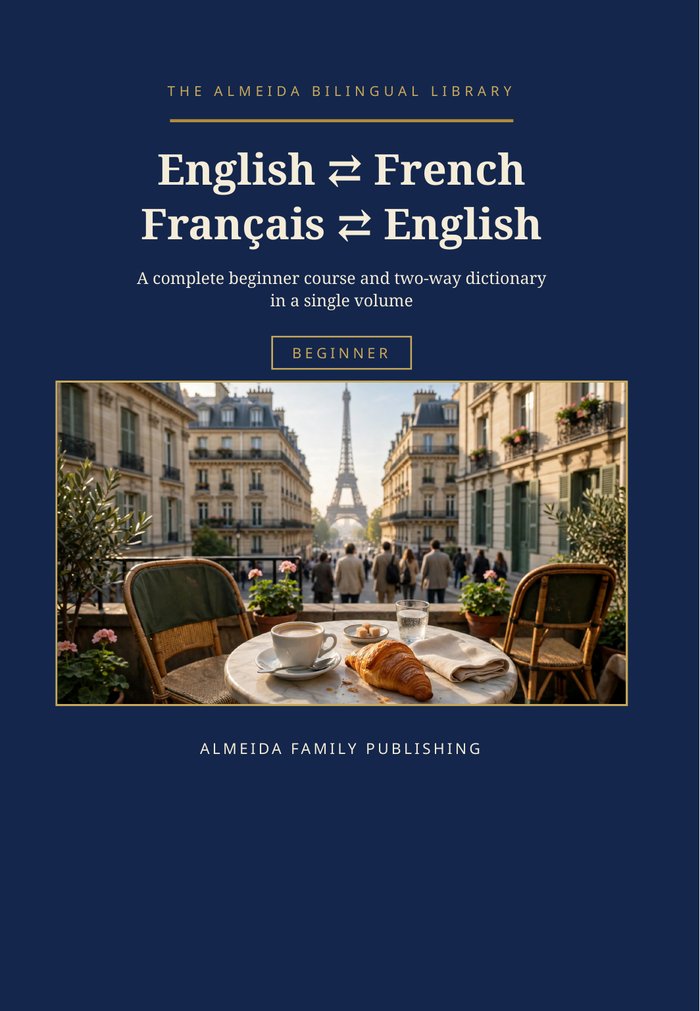 Cover of English to French, Français to English — Beginner